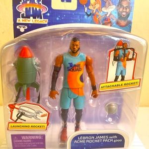 Space Jam Lebron James A New Legacy Acme Rocket Pack 4000 5" Action Figure